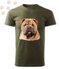 Shar Pei (09) mintás Férfi-unisex póló - Több színben