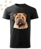 Shar Pei (09) mintás Férfi-unisex póló - Több színben