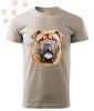 Shar Pei (10) mintás Férfi-unisex póló - Több színben