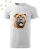 Shar Pei (10) mintás Férfi-unisex póló - Több színben