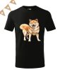 Shiba Inu (01) mintás Gyerek póló - Több színben