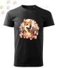 Shiba Inu (02) mintás Férfi-unisex póló - Több színben