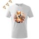 Shiba Inu (02) mintás Gyerek póló - Több színben