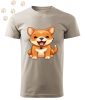 Shiba Inu (03) mintás Férfi-unisex póló - Több színben