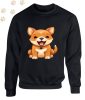 Shiba Inu (03) mintás kereknyakú pulóver - Több színben