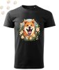 Shiba Inu (05) mintás Férfi-unisex póló - Több színben