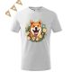 Shiba Inu (05) mintás Gyerek póló - Több színben