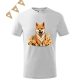 Shiba Inu (06) mintás Gyerek póló - Több színben