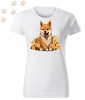 Shiba Inu (06) mintás Női póló - Több színben