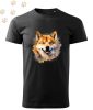 Shiba Inu (07) mintás Férfi-unisex póló - Több színben