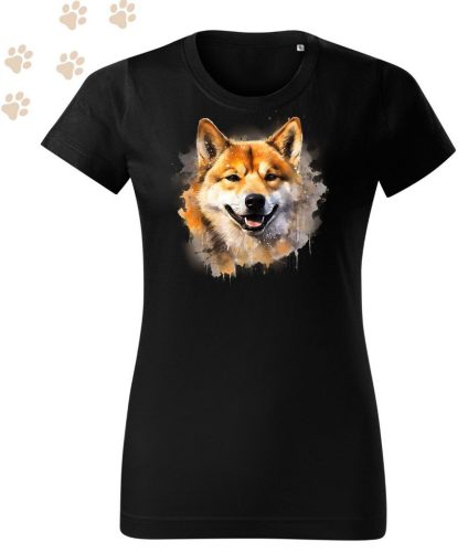 Shiba Inu (07) mintás Női póló - Több színben