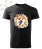 Shiba Inu (10) mintás Férfi-unisex póló - Több színben