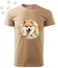 Shiba Inu (10) mintás Férfi-unisex póló - Több színben