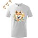 Shiba Inu (10) mintás Gyerek póló - Több színben