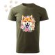Shiba Inu (11) mintás Férfi-unisex póló - Több színben