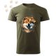 Shiba Inu (12) mintás Férfi-unisex póló - Több színben