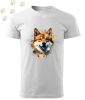 Shiba Inu (12) mintás Férfi-unisex póló - Több színben