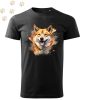 Shiba inu (13) mintás Férfi-unisex póló - Több színben