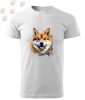 Shiba Inu (15) mintás Férfi-unisex póló - Több színben