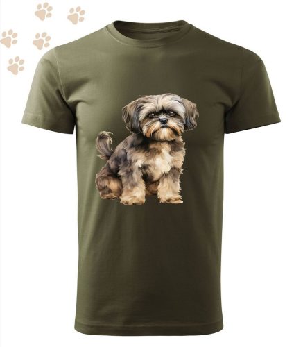 Shih Tzu (02) mintás Férfi-unisex póló - Több színben