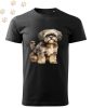 Shih Tzu (02) mintás Férfi-unisex póló - Több színben