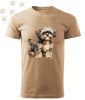 Shih Tzu (02) mintás Férfi-unisex póló - Több színben