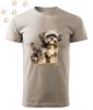 Shih Tzu (02) mintás Férfi-unisex póló - Több színben