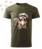 Shih Tzu (03) mintás Férfi-unisex póló - Több színben