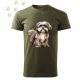 Shih Tzu (03) mintás Férfi-unisex póló - Több színben