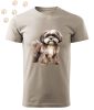 Shih Tzu (03) mintás Férfi-unisex póló - Több színben