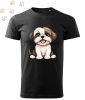 Shih Tzu (04) mintás Férfi-unisex póló - Több színben