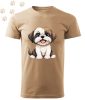 Shih Tzu (04) mintás Férfi-unisex póló - Több színben