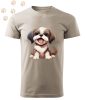 Shih Tzu (06) mintás Férfi-unisex póló - Több színben