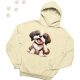 Shih Tzu (06) mintás kapucnis pulóver - Több színben