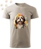 Shih Tzu (08) mintás Férfi-unisex póló - Több színben