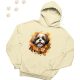 Shih Tzu (09) mintás kapucnis pulóver - Több színben