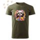 Shih tzu (10) mintás Férfi-unisex póló - Több színben