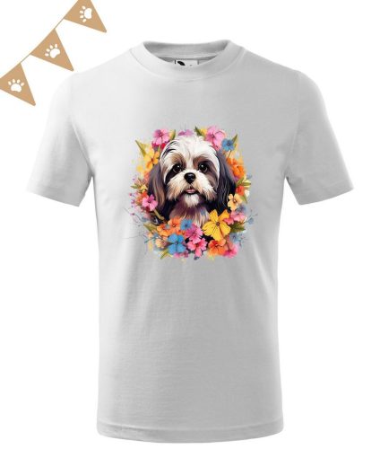 Shih Tzu (10) mintás Gyerek póló - Több színben