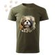 Shih Tzu (11) mintás Férfi-unisex póló - Több színben