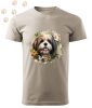 Shih Tzu (11) mintás Férfi-unisex póló - Több színben