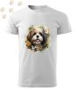 Shih Tzu (11) mintás Férfi-unisex póló - Több színben