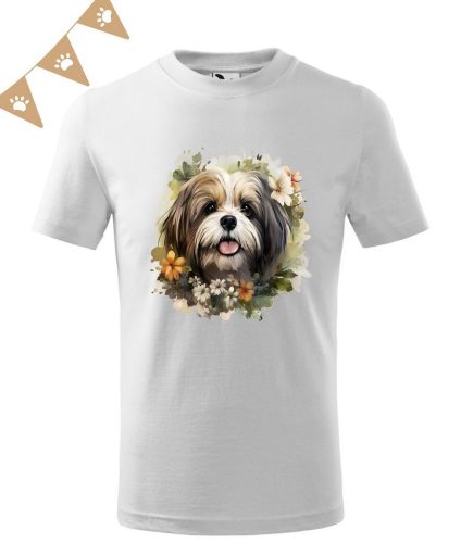 Shih Tzu (11) mintás Gyerek póló - Több színben