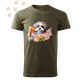 Shih tzu (12) mintás Férfi-unisex póló - Több színben