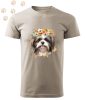 Shih Tzu (13) mintás Férfi-unisex póló - Több színben