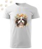 Shih Tzu (13) mintás Férfi-unisex póló - Több színben