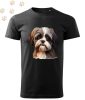 Shih Tzu (14) mintás Férfi-unisex póló - Több színben