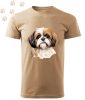 Shih Tzu (15) mintás Férfi-unisex póló - Több színben