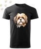 Shih Tzu (16) mintás Férfi-unisex póló - Több színben