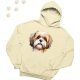 Shih Tzu (16) mintás kapucnis pulóver - Több színben