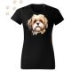 Shih Tzu (16) mintás Női póló - Több színben